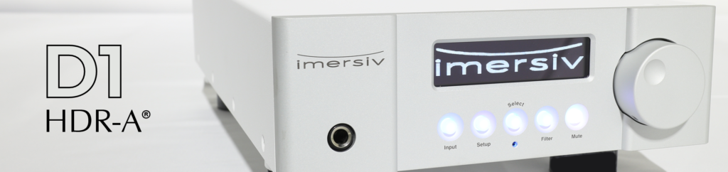 Imersiv D-1 DAC Convertisseur Audio